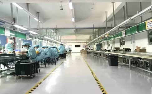 MEYATU production floor, Changsha, China